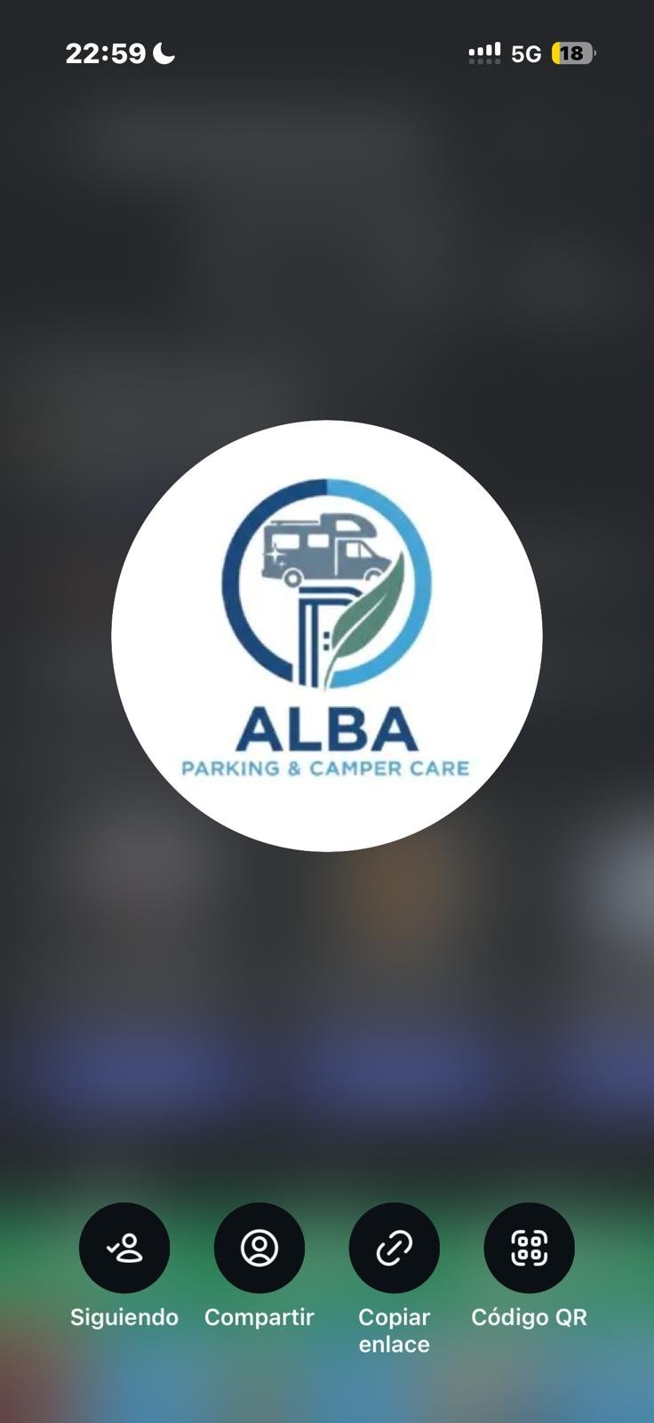 Alba Parking & Camper Care logo